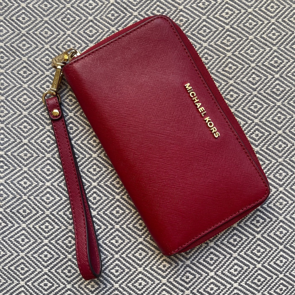 Michael Kors Red Wallet